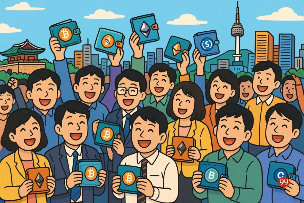 Crypto en Corée : 70 % des investisseurs veulent aller plus loin