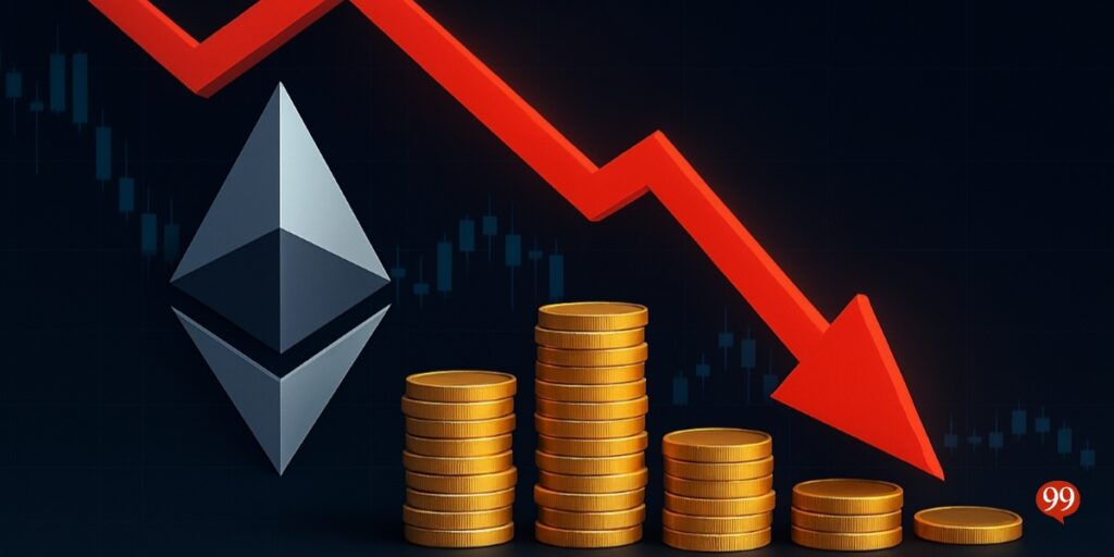 Crash d’Ethereum ? Les fonds fuient alors que l’ether chute sous 2 300 $