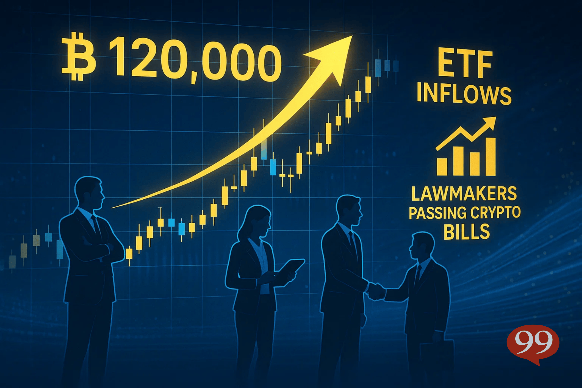 Bitcoin bondit au-dessus de 120 000 dollars : le retour du capital institutionnel crypto