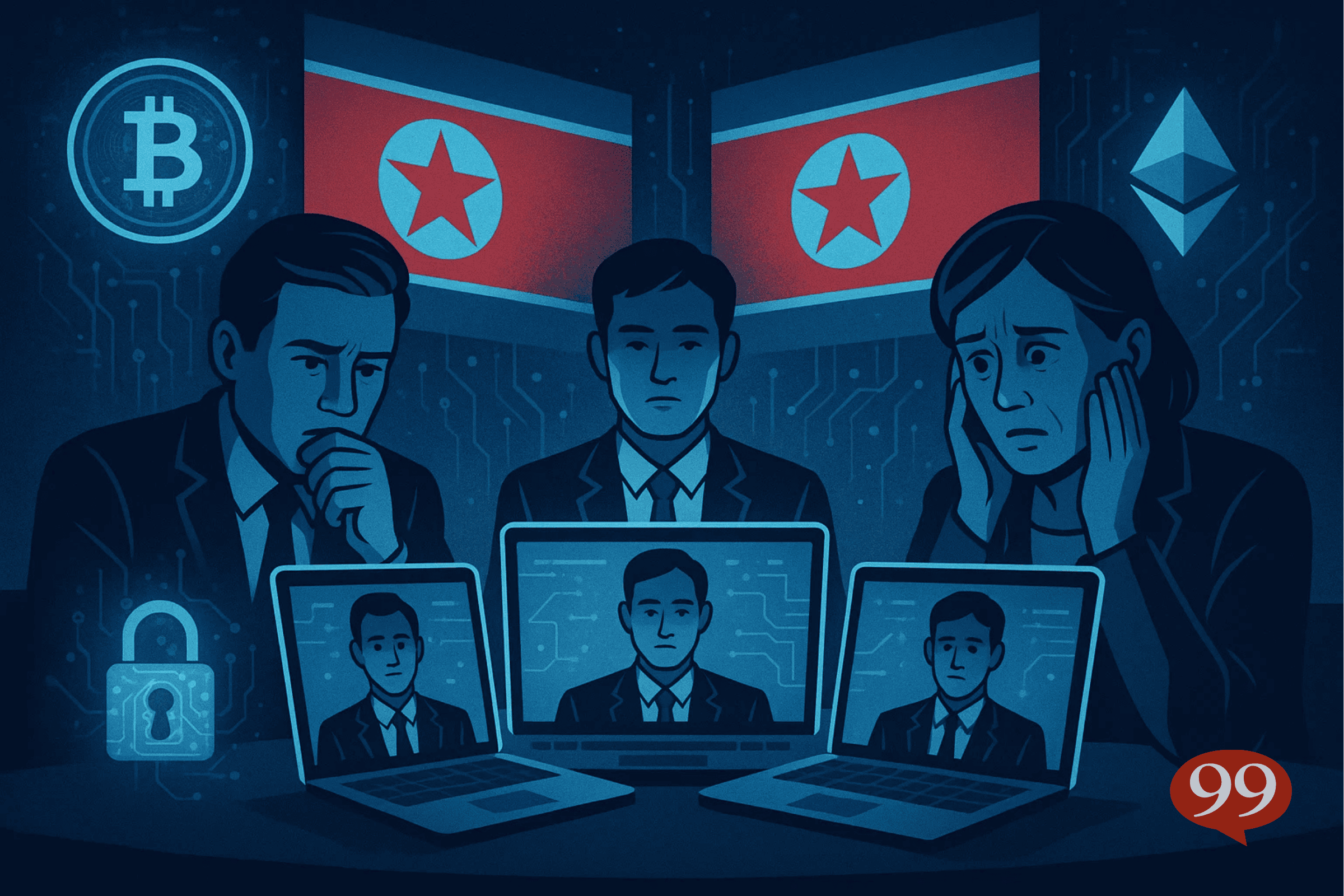 Crypto : la Corée du Nord utilise maintenant des Européens pour ses attaques