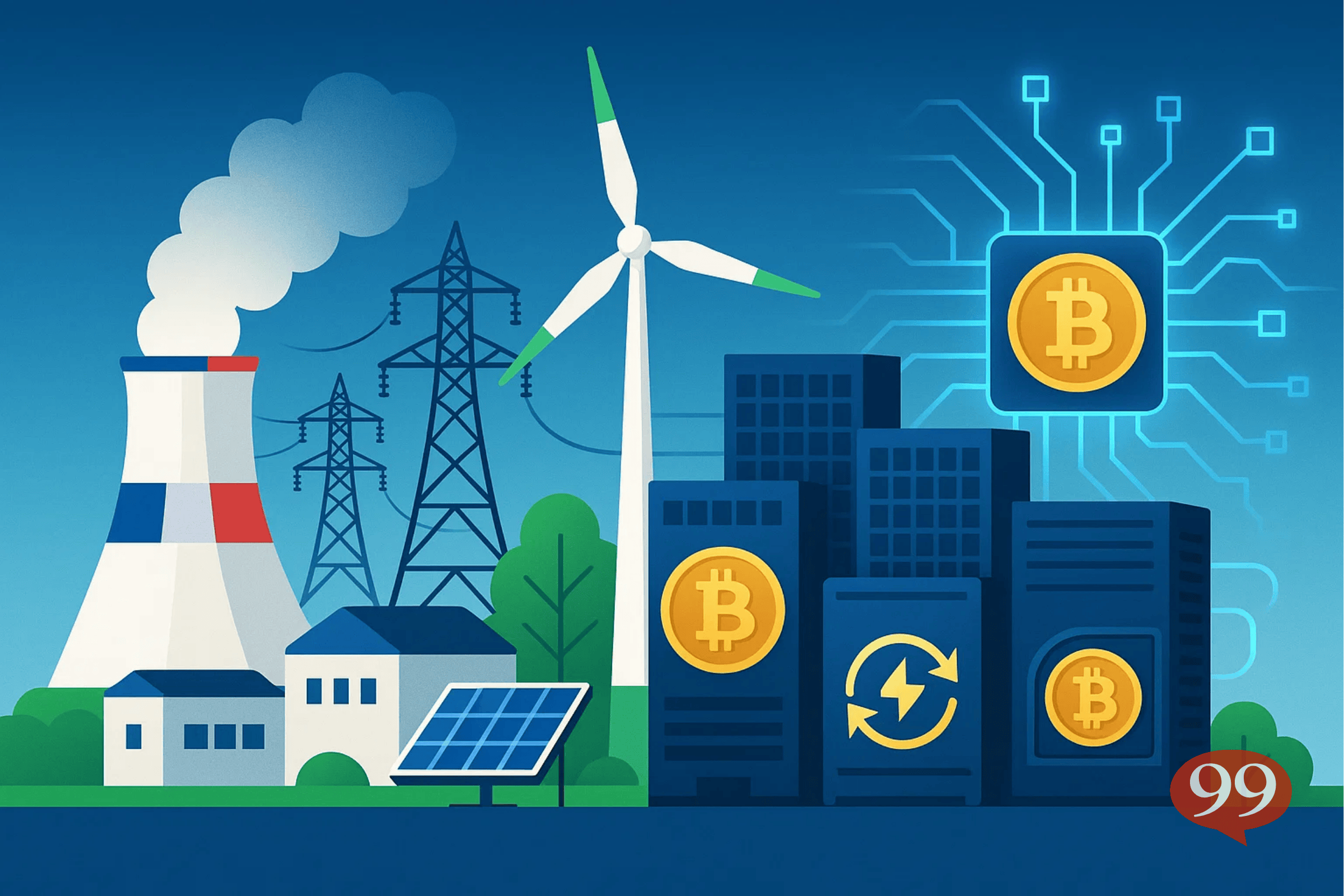 Bitcoin made in France : l’énergie perdue va-t-elle propulser le mining national