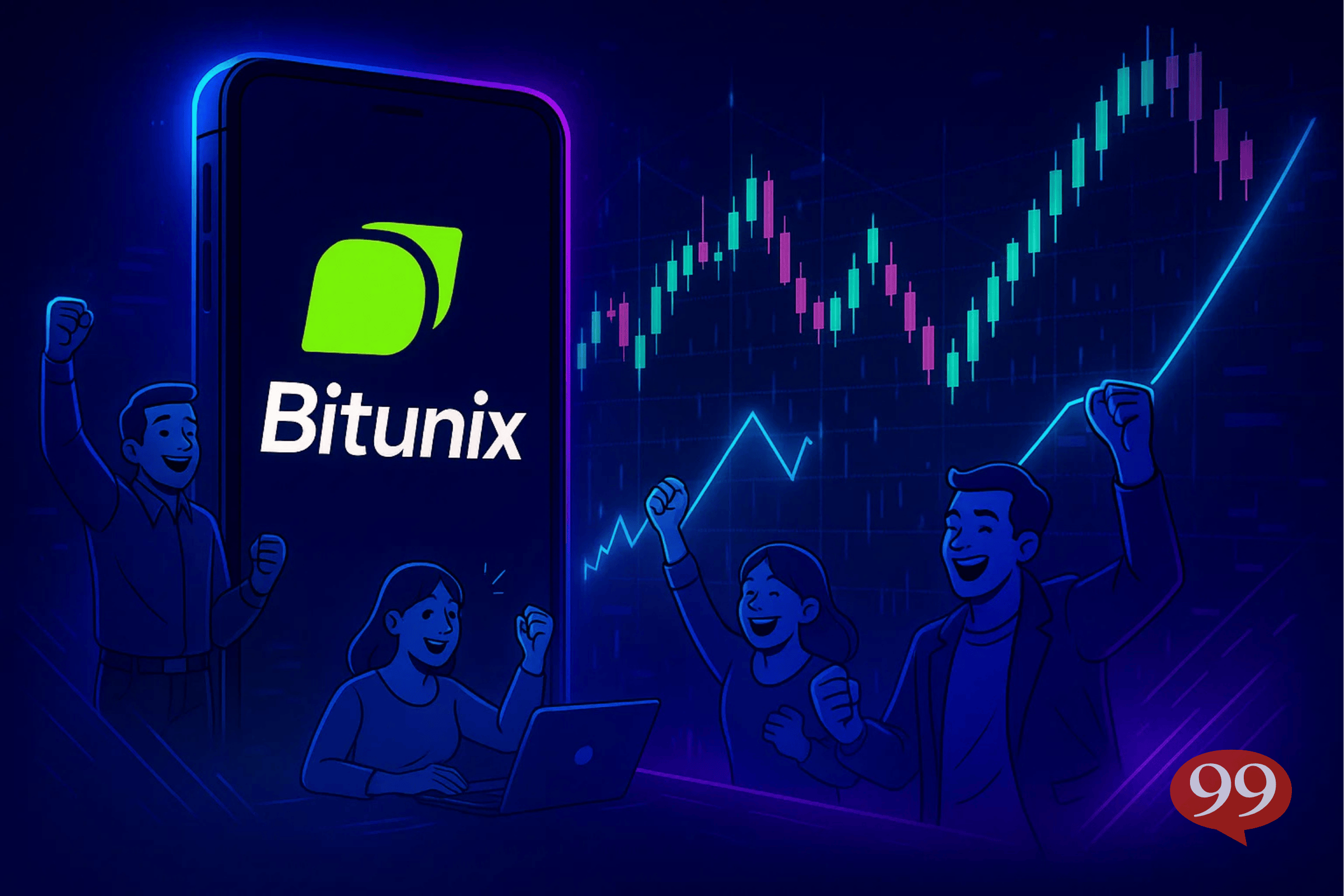 Bitunix : TradingView mobile et promo choc, la révolution du trading crypto