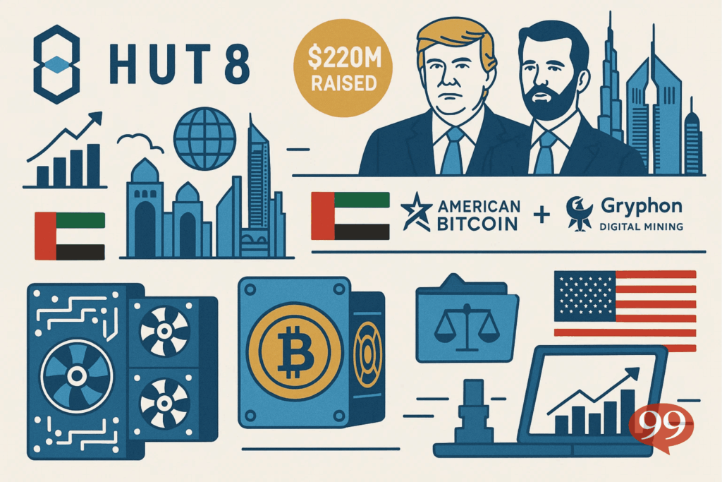 Hut 8, mineurs étroitement liés à Trump lèvent 220 millions, favoritisme du président ?