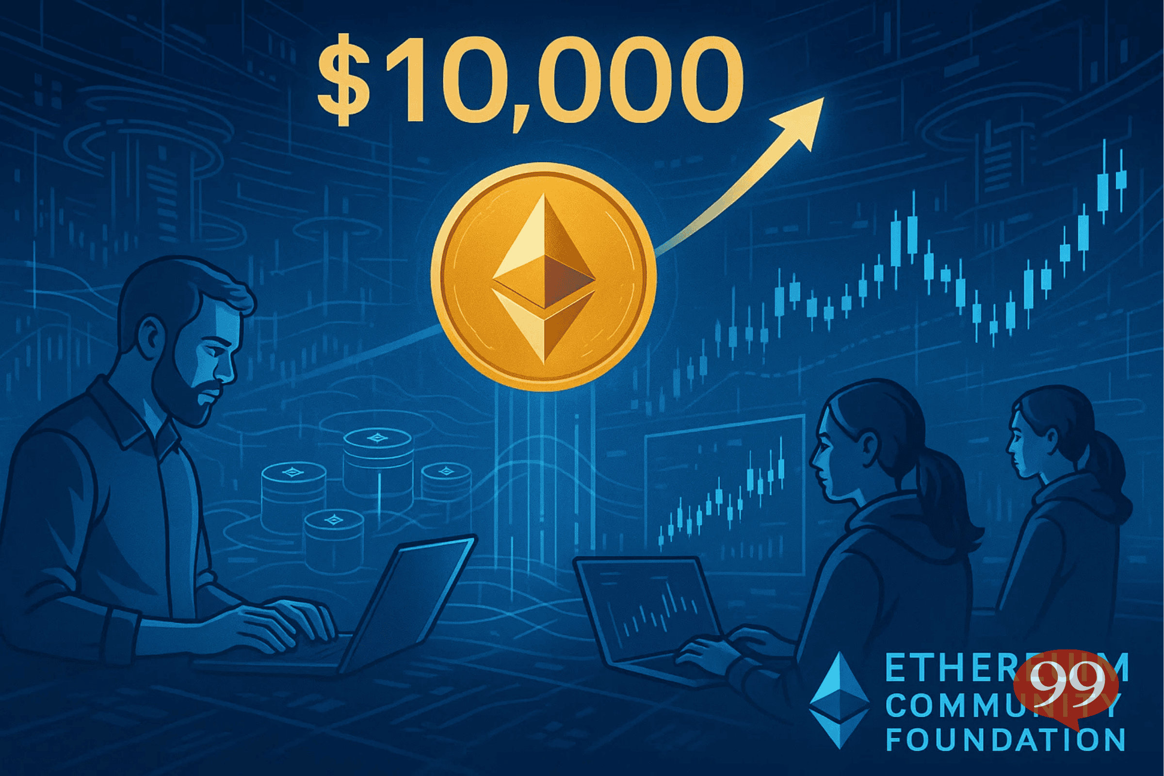 Ethereum Community Foundation : vers un ETH à 10 000 dollars ?
