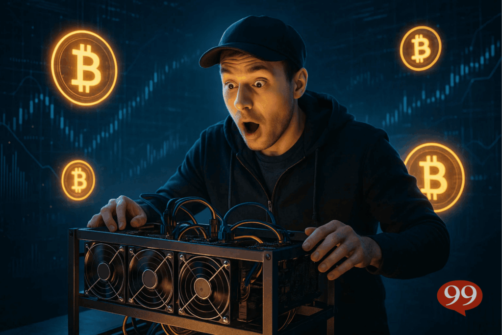 Bitcoin : Ce solo miner rafle 350 000 dollars sous les yeux des traders