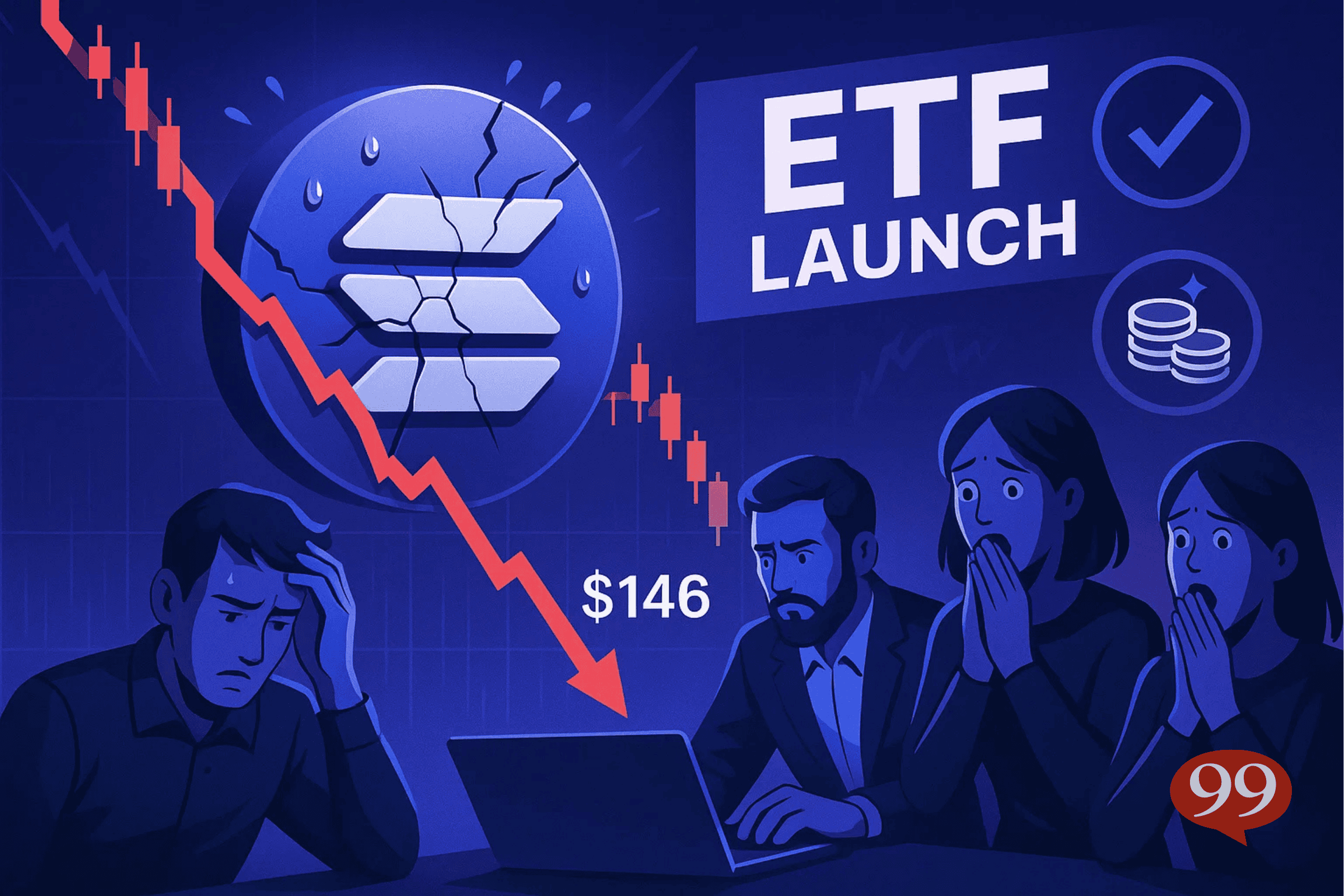Solana dévisse avant son ETF : Pourquoi les traders crypto se méfient