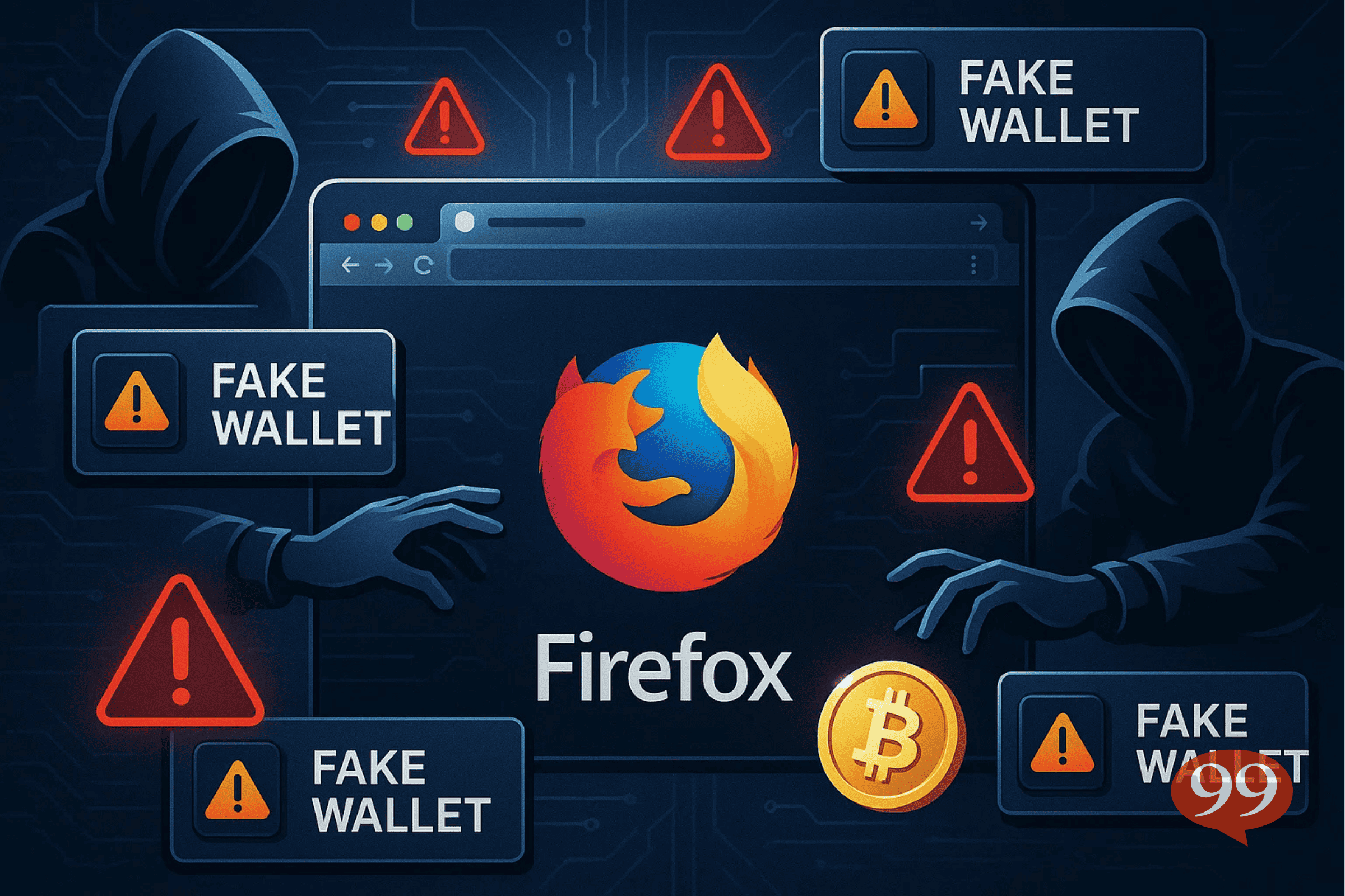 Crypto wallets : 40 fausses extensions Firefox, alerte sécurité 2025