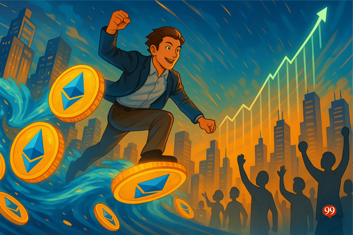 Ethereum s’envole : +8 % en 24h, cap sur les 4 000 $ ?