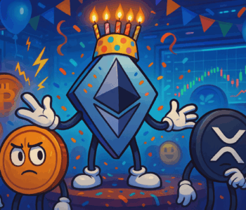 LIVE – Ethereum fête ses 10 ans, XRP en repli, Bitcoin sous tension : suivez les actualités crypto du 30 juillet