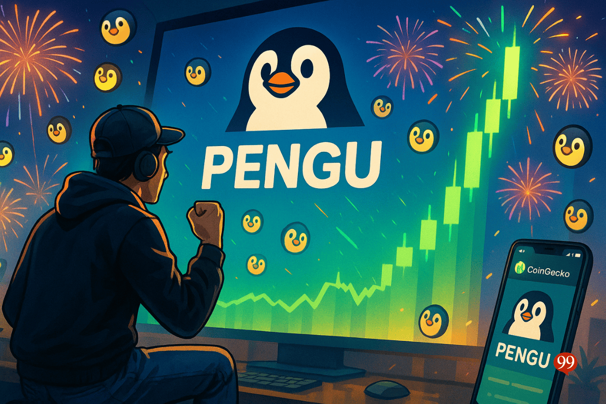 Rallye surprise pour PENGU : faut-il encore acheter après +500 % en 3 mois ?