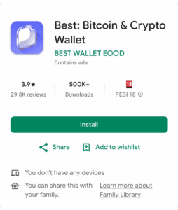 Comment ouvrir un Wallet Crypto - etape 1