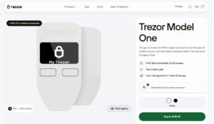 Le pionnier dans le secteur des DeFi Wallets - Trezor