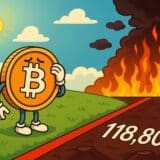 Bitcoin au bord du crash : 118 800 $ ou le chaos ?