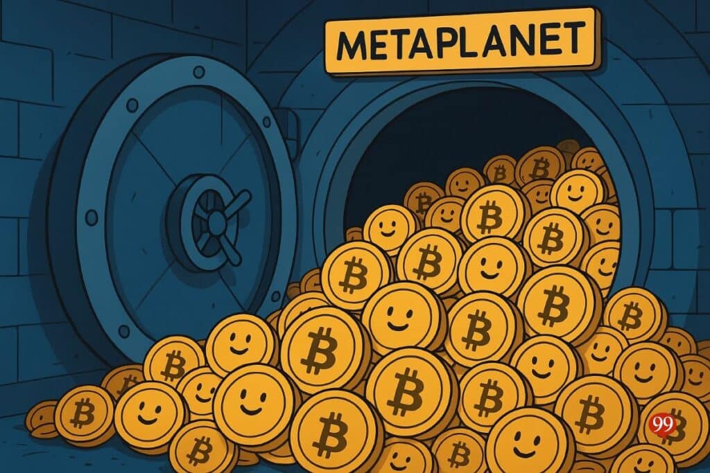 15 555 BTC : Metaplanet dépasse Tesla, et ce n’est pas fini