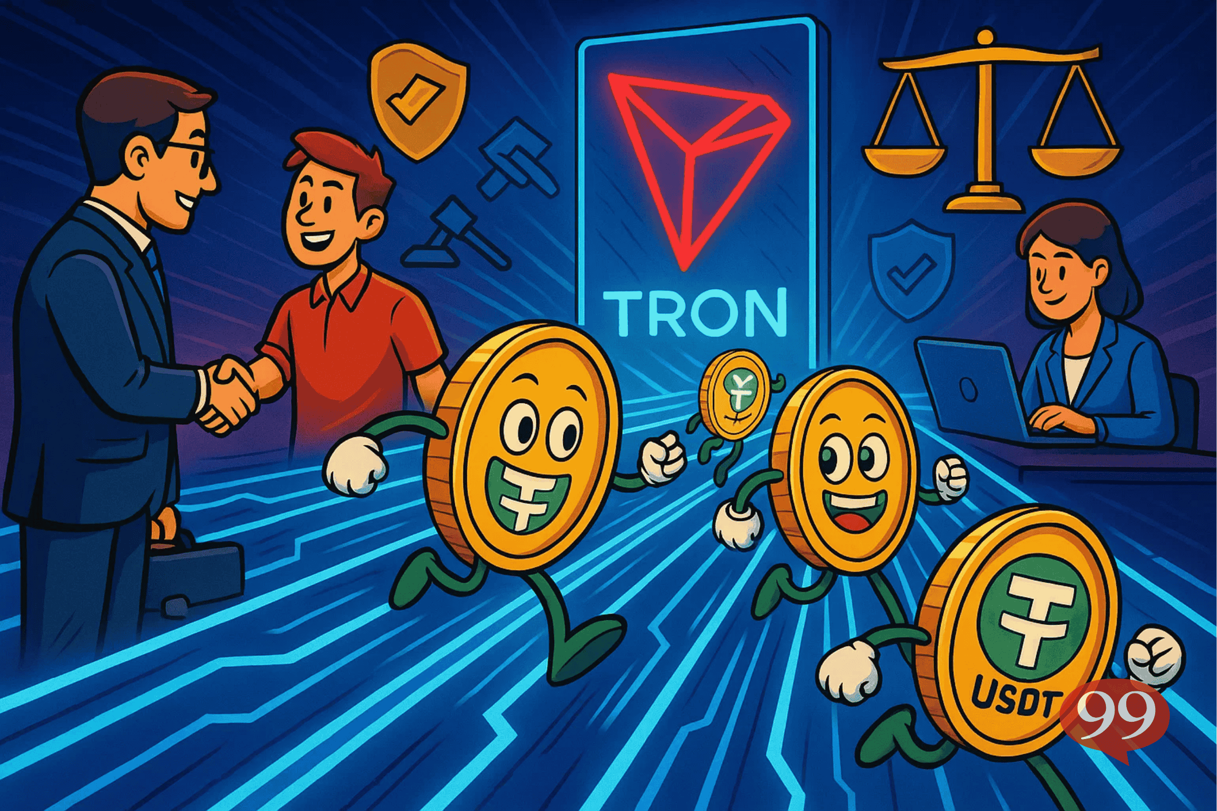 TRON domine les stablecoins : record USDT et boost réglementaire crypto
