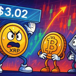 XRP : résistance fatale à 3,02 dollars, la tension monte chez les bulls