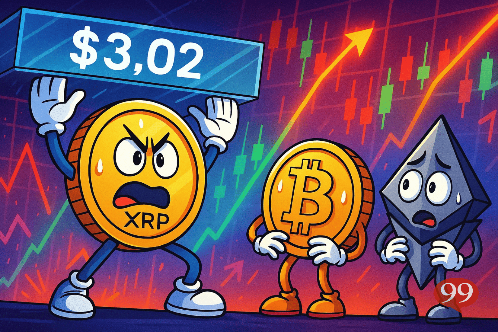 XRP bloqué sous résistance : analyse crypto, risques de correction