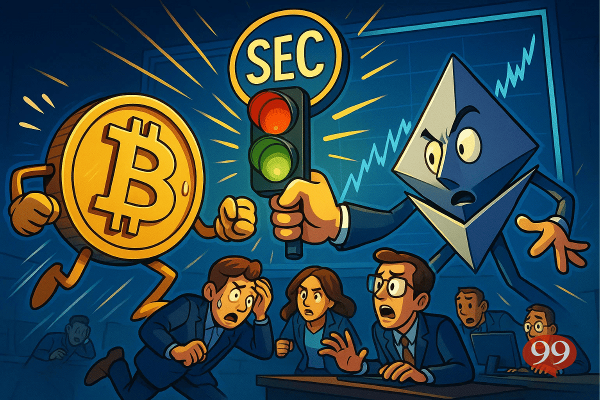 La SEC reporte Bitcoin ETF Trump, XRP & Dogecoin, rebondissement imminent ?