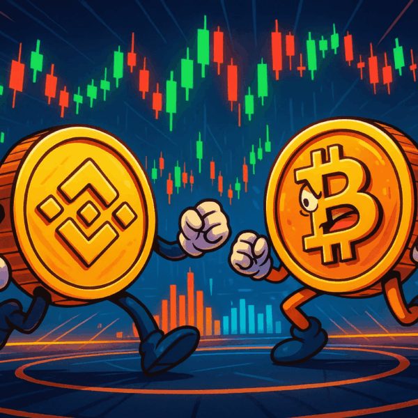 Binance : volumes records sur les futures, un marché sous tension