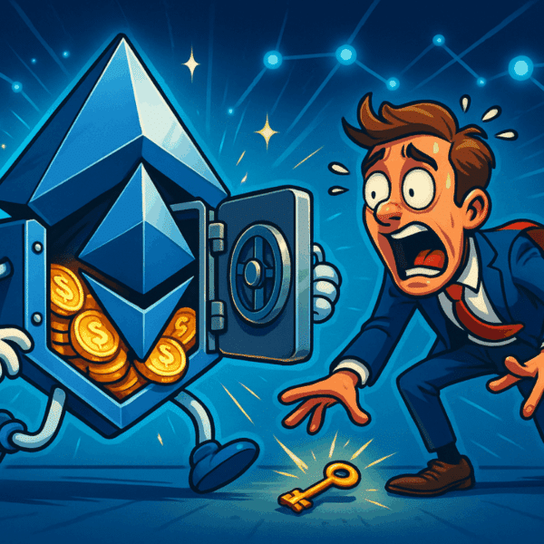 Un banquier a perdu 250 000 ETH, aujourd’hui évalués à 1,2 milliard de dollars