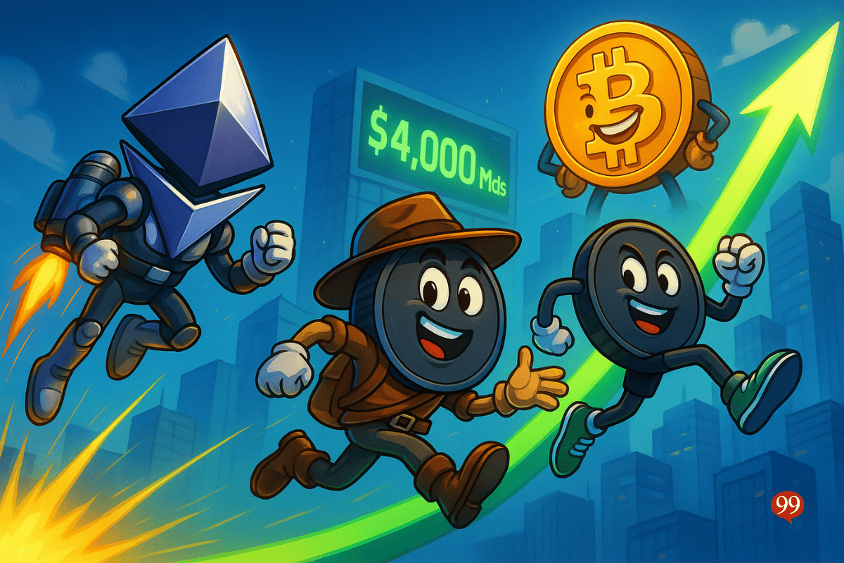 Bullrun : Ethereum, XRP et Solana en forte hausse