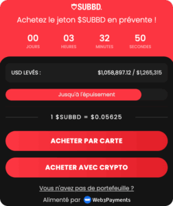 SUBBD - L'ICO qui veut révolutionner le streaming