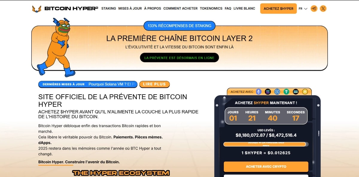 Bitcoin Hyper : un passager qui pourrait profiter du train