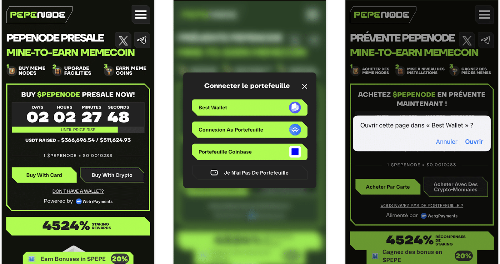 Comment acheter $PEPENODE en prévente : Guide complet 2026