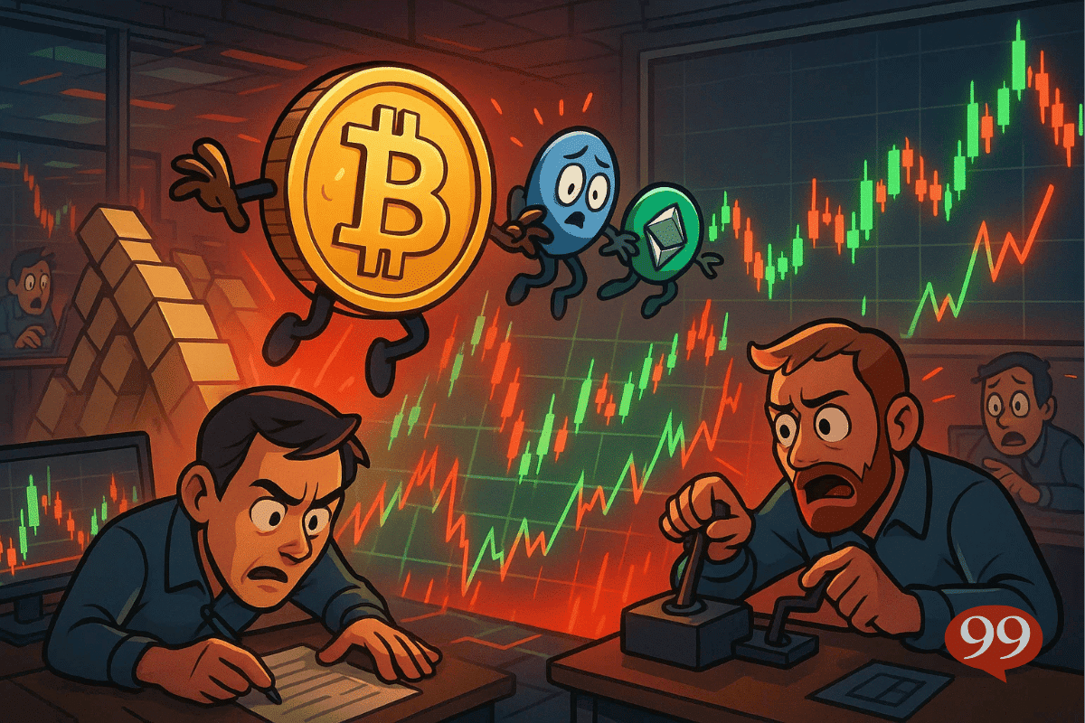 Levier altcoin record : traders crypto en alerte avant décision Fed