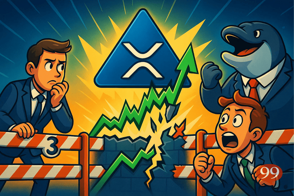 XRP sous pression : triangle serré, breakout ou repli après la Fed ?