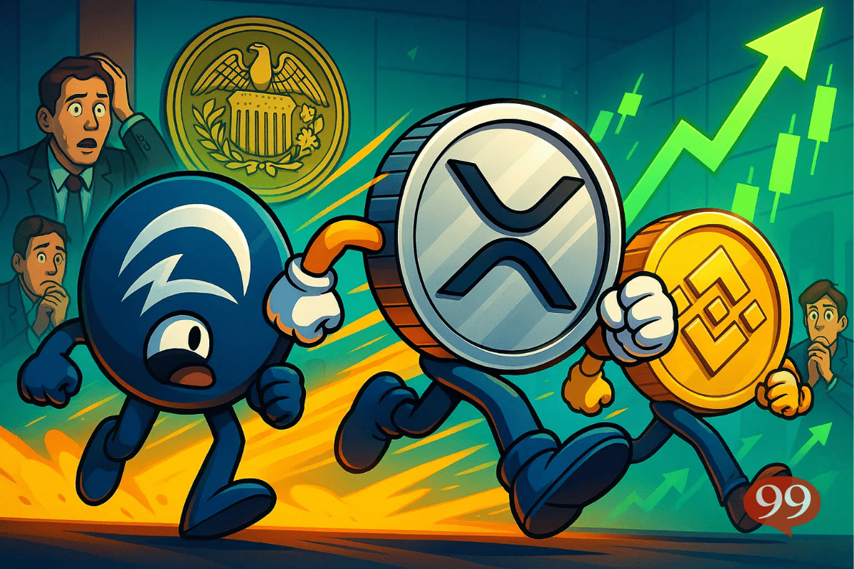 XRP/BNB explosent : Fed, ETF et levier, le trio booste les altcoins