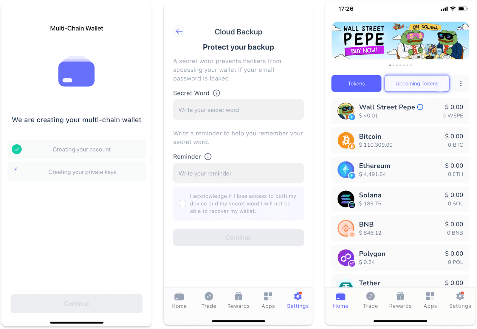Achat avec Best Wallet