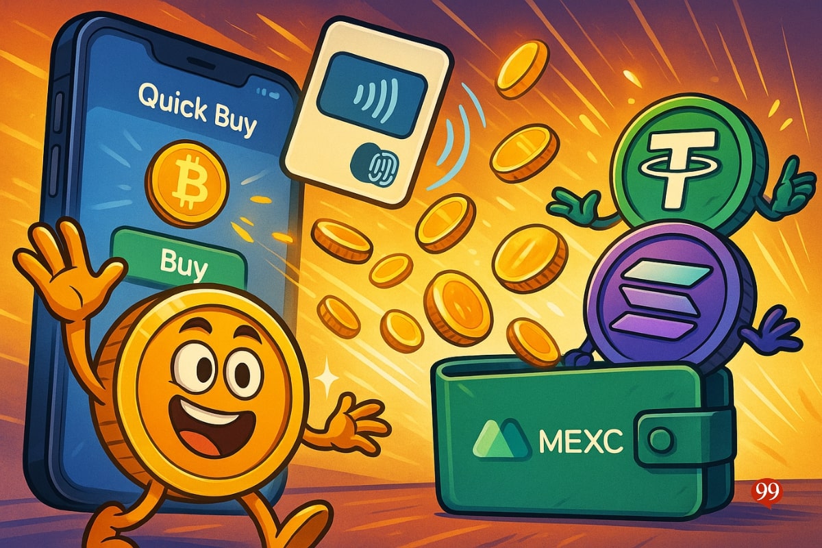 Achat crypto : Apple Pay & Google Pay arrivent sur MEXC