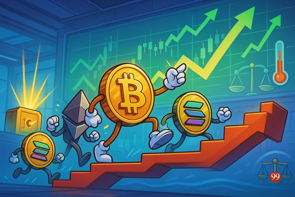 Bitcoin, Ethereum, Solana, XRP : marché en hausse ce 12 septembre