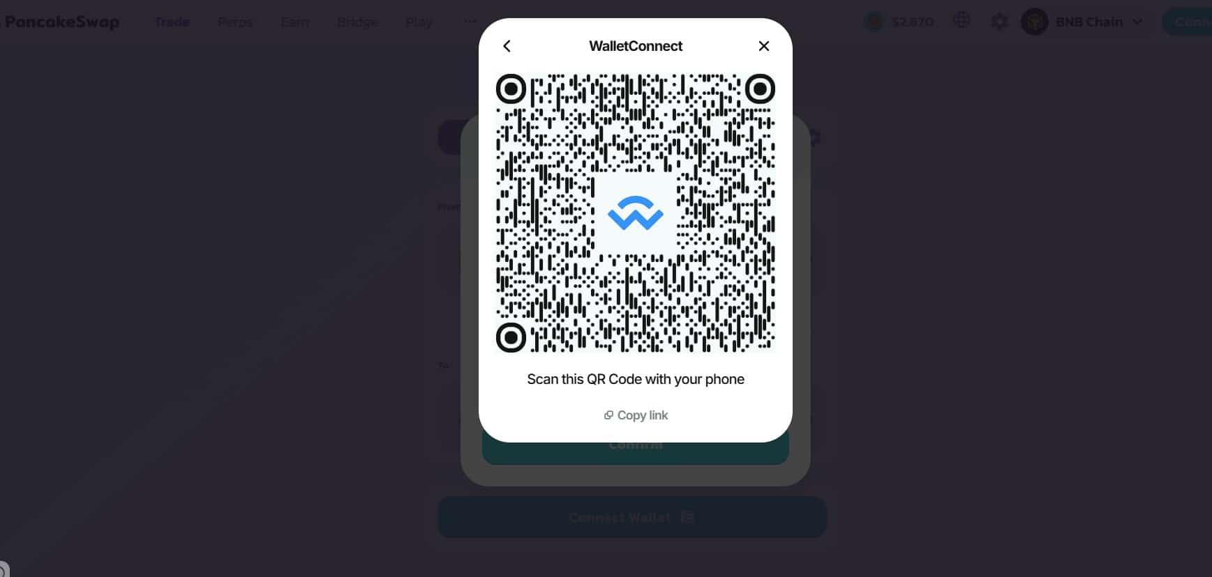 Walletconnect QR Code