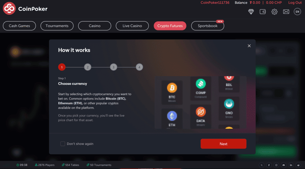 accéder aux Crypto Futures