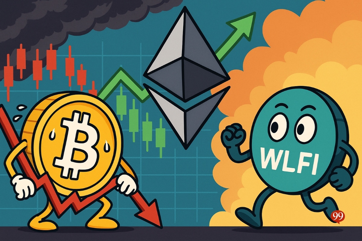 LIVE – Bitcoin, Ethreum, WLFI : Début de semaine sous tension