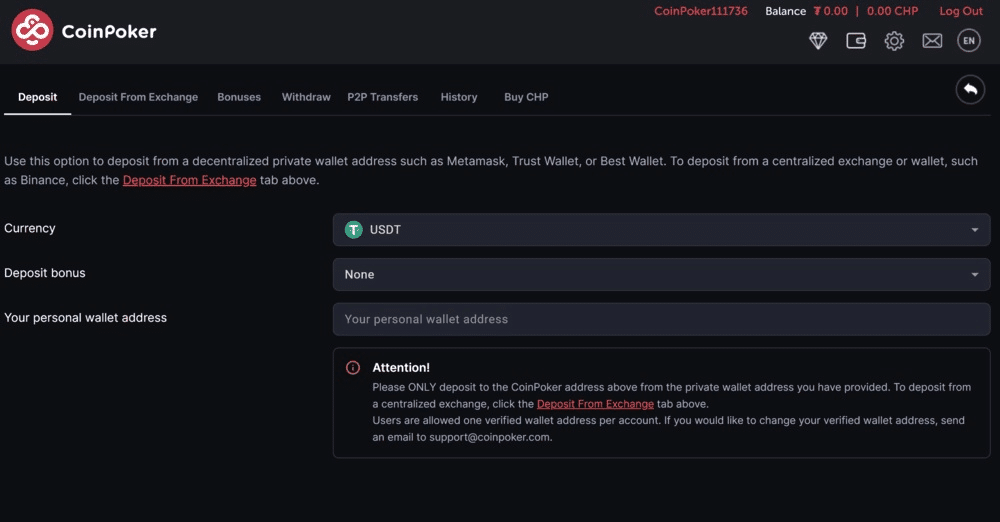 coinpoker inscription