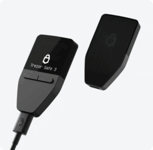 trezor safe 3 - hardware wallets