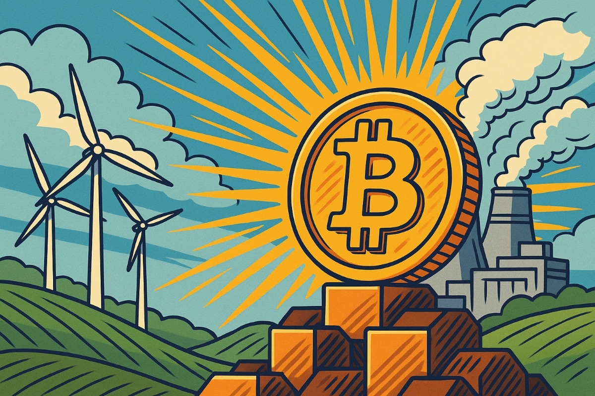 Bitcoin, une rareté forgée à la sueur électrique