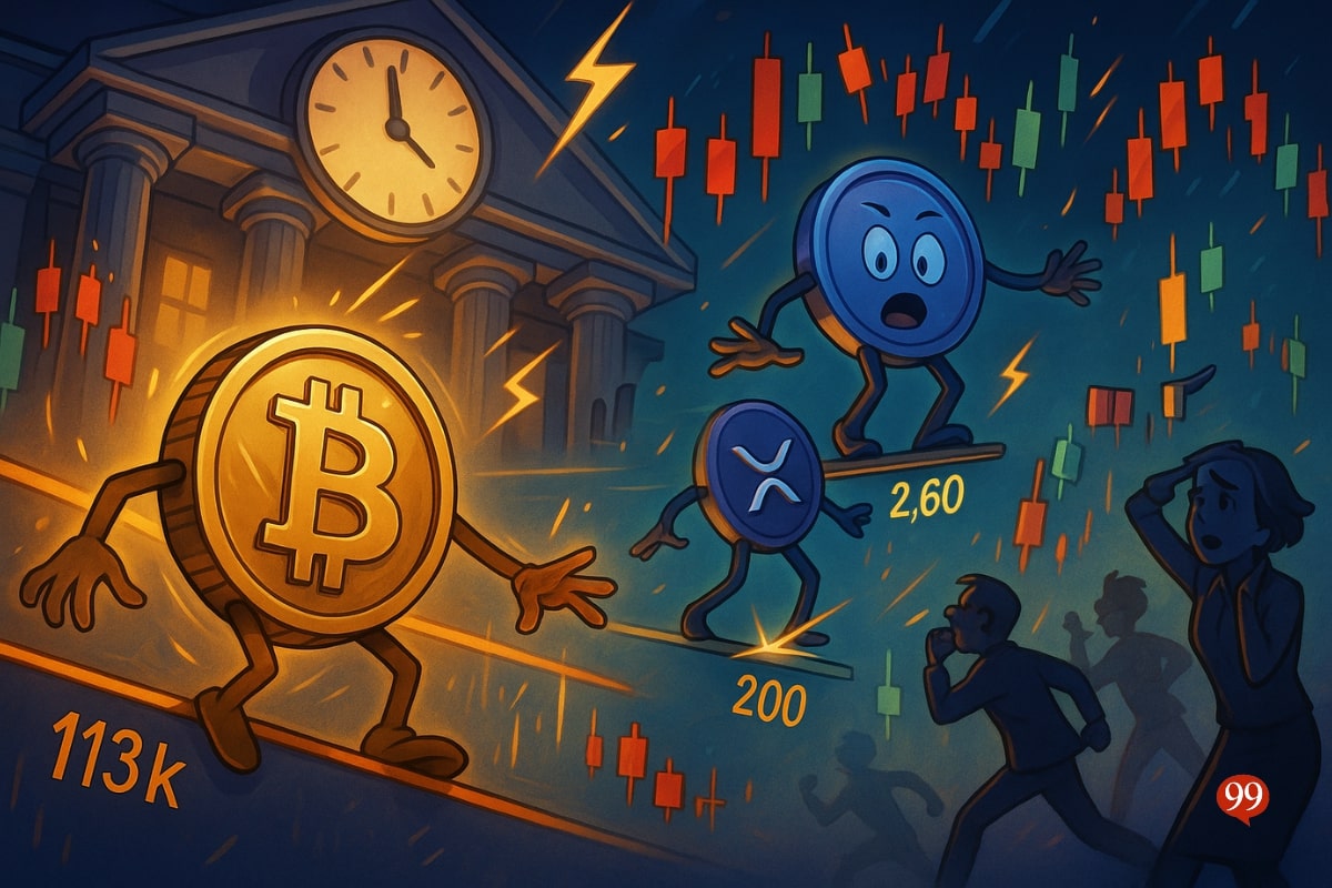 LIVE – Bitcoin, XRP et les altcoins vacillent avant l’annonce de la décision de la FED… Les actus et prédictions crypto du 29 octobre