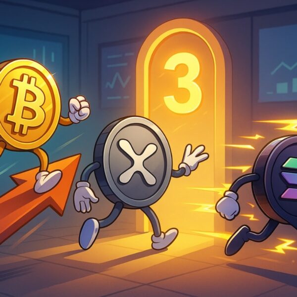 LIVE – Bitcoin en hausse, actualité XRP et Solana, prédictions et actu crypto