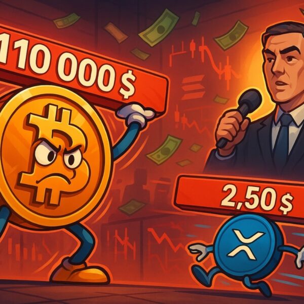 LIVE – Bitcoin bloqué sous 110 000 $, XRP sous 2,50 $, le marché crypto encaisse la baisse des taux de la Fed… Les actus du 31 octobre