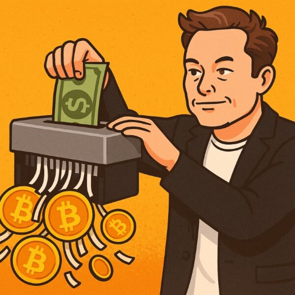 Elon Musk oppose Bitcoin au fiat : l’un réel, l’autre artificiel