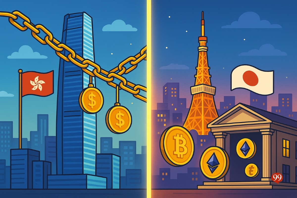 Asie : Pékin freine les stablecoins, Tokyo ouvre la porte aux cryptos