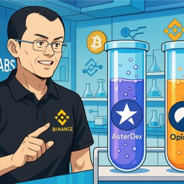 Opinion Labs : après le perp DEX Aster, Binance débarque sur les marchés de prédiction