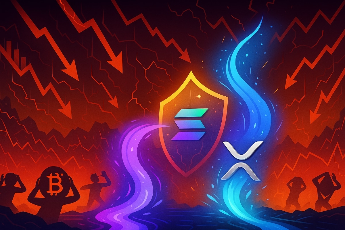 Solana & XRP : des flux au vert dans un marché dominé par les sorties