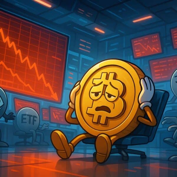 Effondrement du BTC : les ETFs Bitcoin passent en pertes pour la 1ère fois