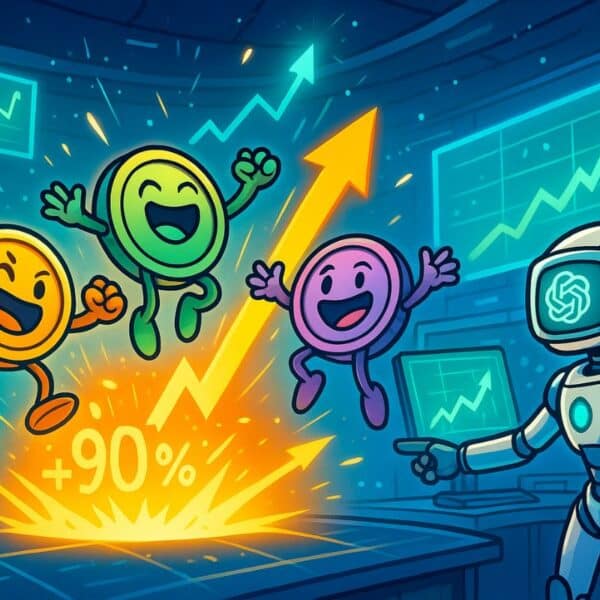 Les 3 altcoins que ChatGPT voit à +900 % avant 2026