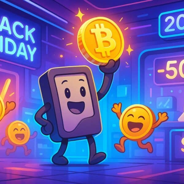 Offre Black Friday Ledger 2025 : jusqu’à 50% de réduction et jusqu’à 90$ en Bitcoin